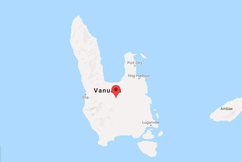 vanuatu map