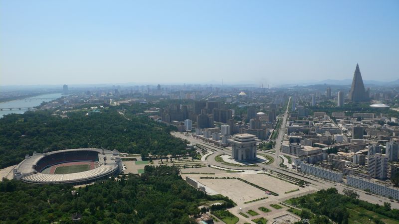 Kim Il Sung Stadium Pyongyang