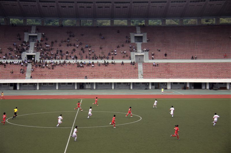 Kim Il Sung Stadium Pyongyang