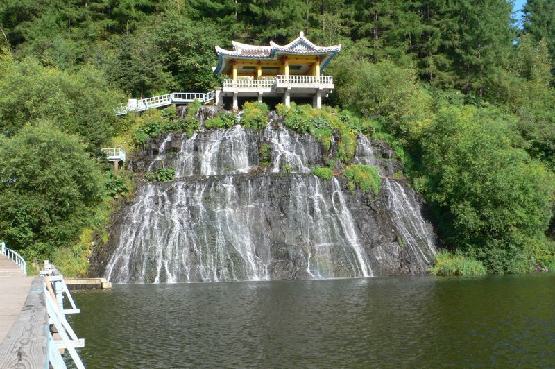 Rimyongsu Waterfall