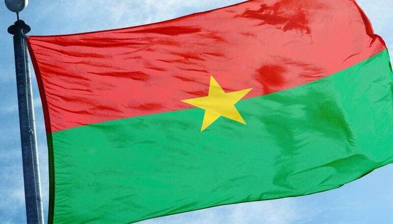 Burkina Faso National Flag Flagmania Polyester Printed Flags 