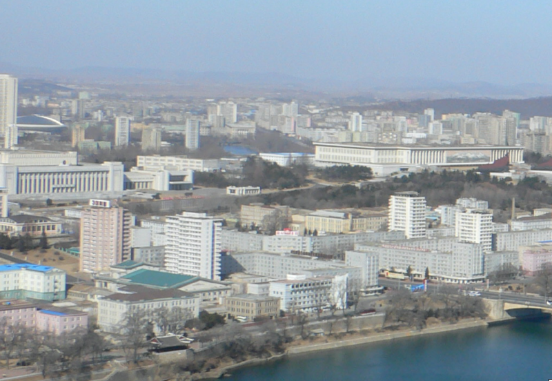 Changjon Street Pyongyang