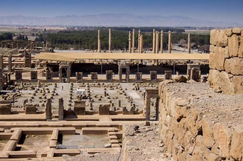 Aerial View of Persepolis