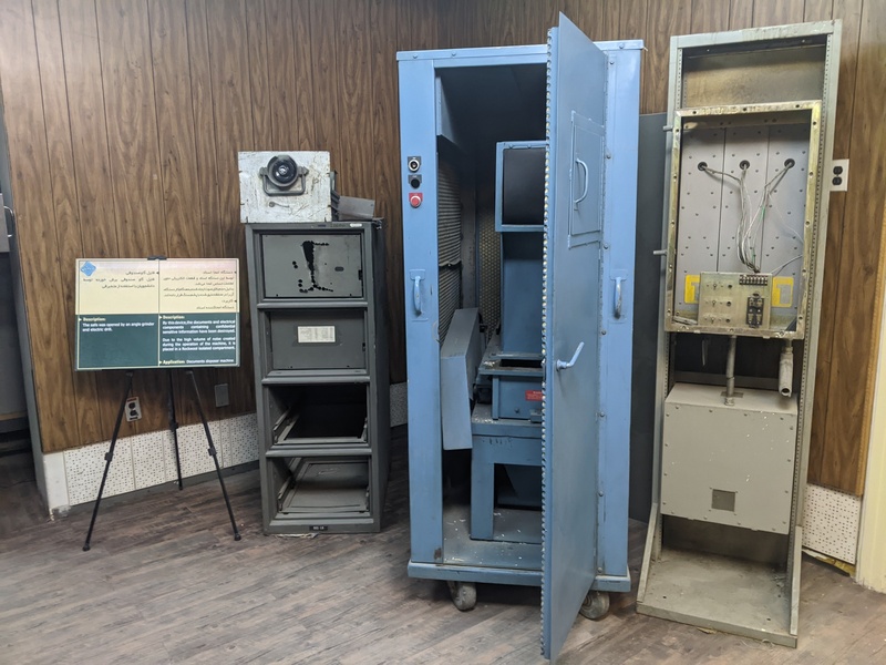 Artifacts inside the Den of Espionage Museum