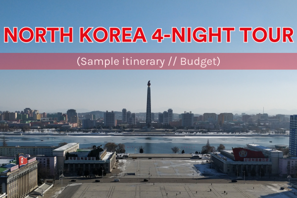 north korea tour sample