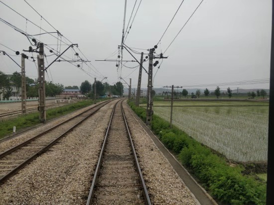 north korean train
