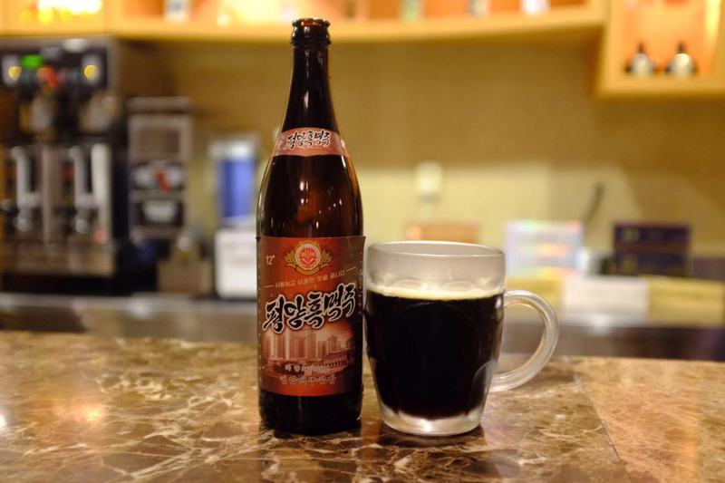 North Korean Beer - Pyongyang Beer