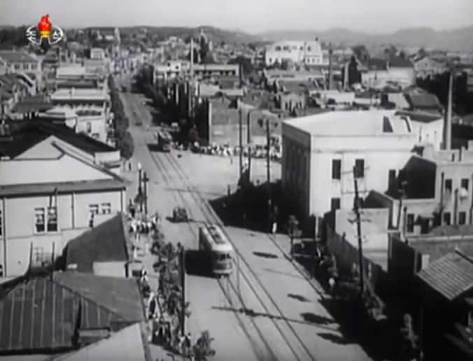 Pre-war Pyongyang, circa 1949/50 - Koryo Tours