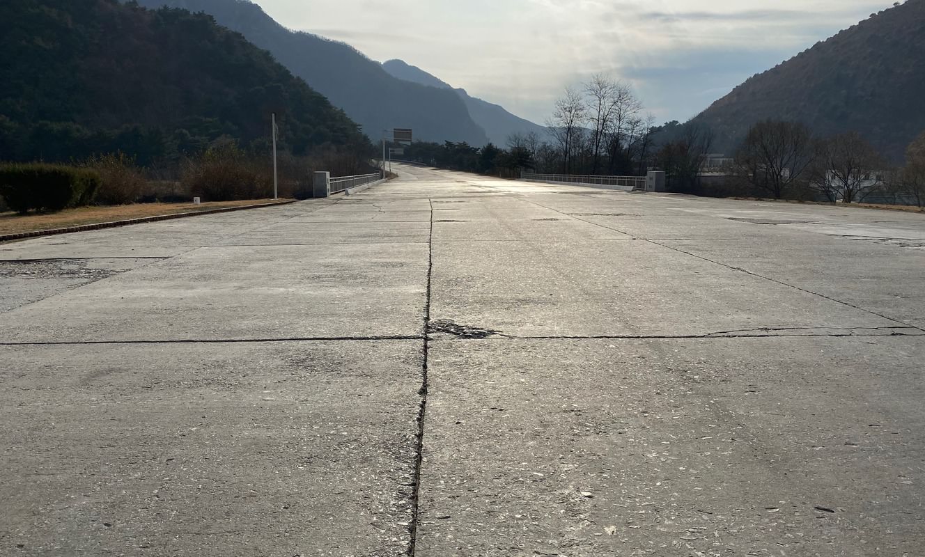Large pyongyang wonsan highway 2